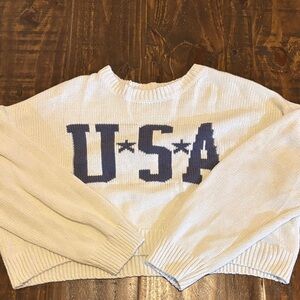 Grayson Threads White Knit Sweater